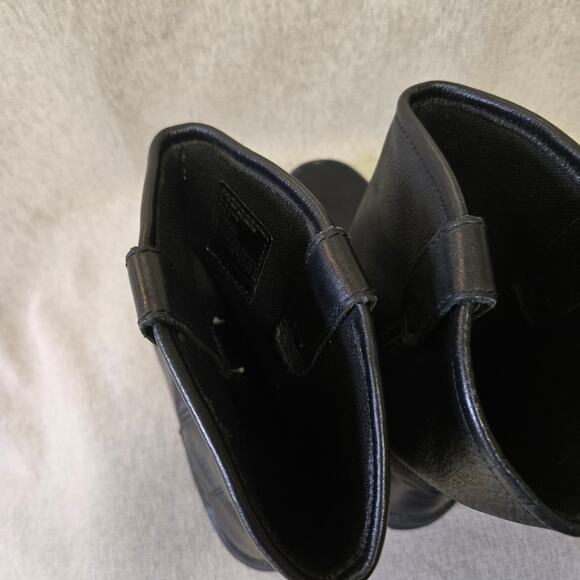 Hytest Mens Wellington Leather Work Boots Size 10 Slip Resistant Steel Toe - Picture 16 of 16